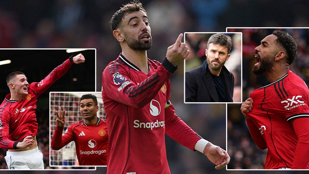 星空体育app下载-B费破纪录+卡塞米罗破门！曼联3-1胜维拉稳居前三，欧冠资格稳了